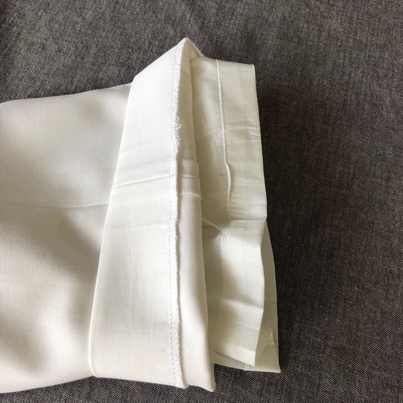 Etcetera tuxedo style white trousers size 6 - Picture 15 of 16